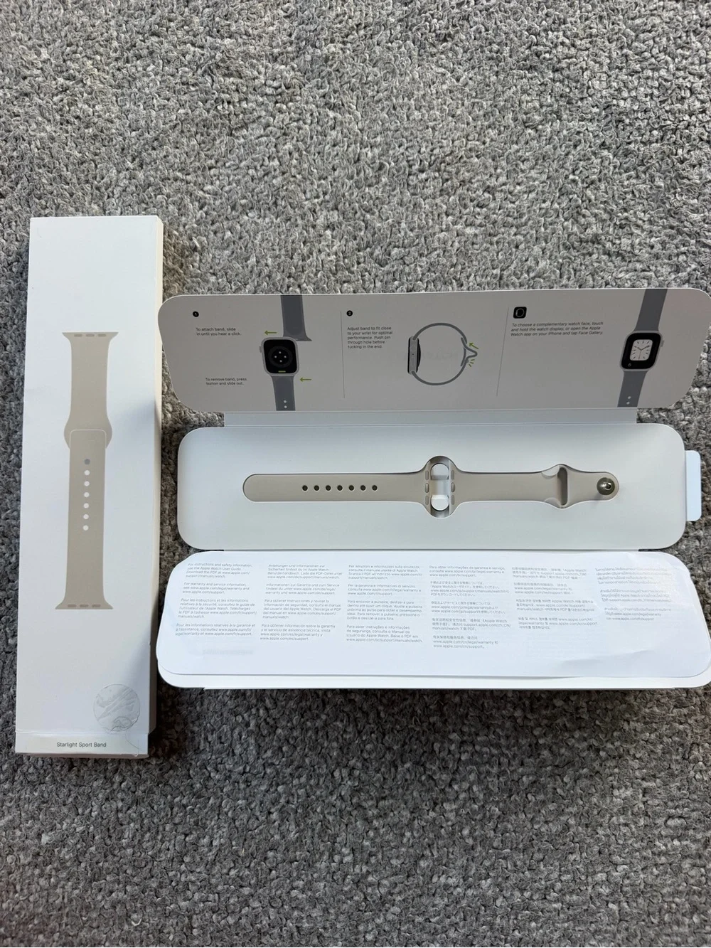 Apple Watch Sport Band 41mm Starlight - NIB Genuine